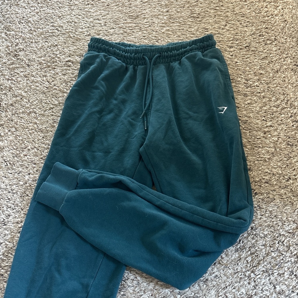 Gymshark Deep Teal Joggers - Picture 1 of 2